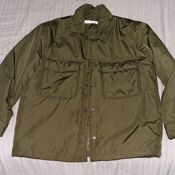 Kids Olive Green Jacket - Picture 1 of 3